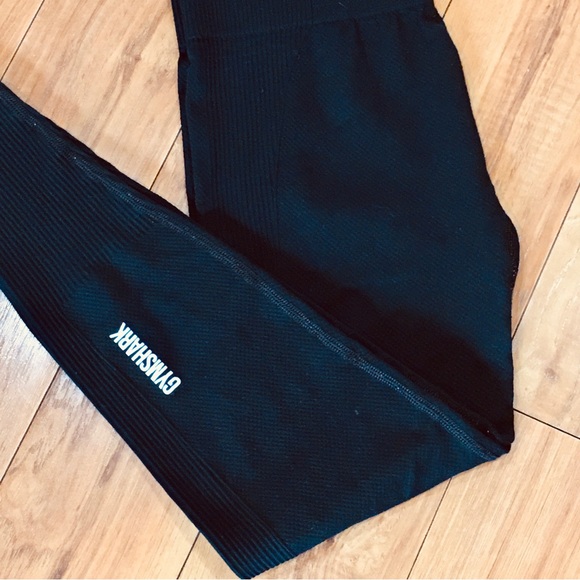 Gymshark Pants - Gymshark ribbed knit leggings pants thick cotton preppy fitness yoga sma…